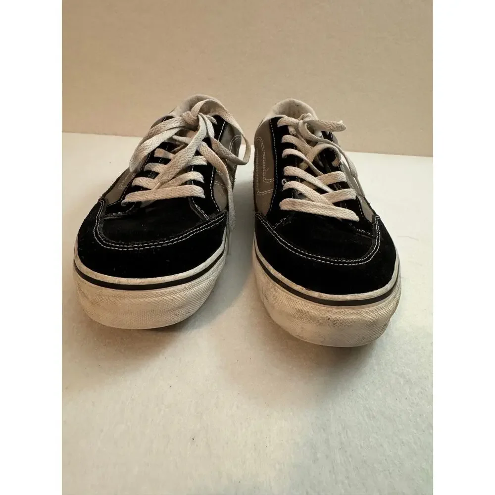 Vans Men's Bearcat Low Top Skate Sneaker Shoes Charcoal Black White 11 EU44.5